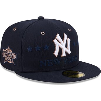 Gorra plana azul marino ajustada 59FIFTY All Star Game de New York Yankees MLB de New Era