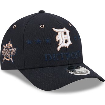 Gorra curva azul marino snapback 9FORTY M-Crown All Star Game de Detroit Tigers MLB de New Era