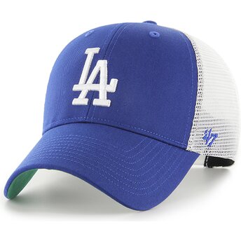Gorra trucker azul y blanca para niño MVP Branson de Los Angeles Dodgers MLB de 47 Brand