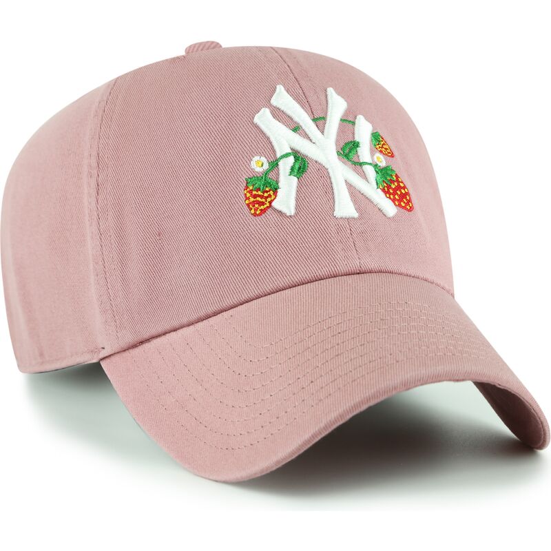 gorra-curva-rosa-ajustable-para-nino-clean-up-icon-alt-strawberry-de-new-york-yankees-mlb-de-47-brand