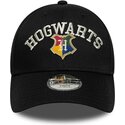 gorra-curva-negra-snapback-para-nino-9forty-wordmark-de-hogwarts-harry-potter-de-new-era