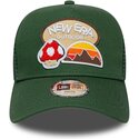 gorra-trucker-verde-para-nino-a-frame-outdoor-de-new-era