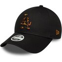 gorra-curva-negra-ajustable-para-mujer-9forty-tort-infill-de-los-angeles-dodgers-mlb-de-new-era