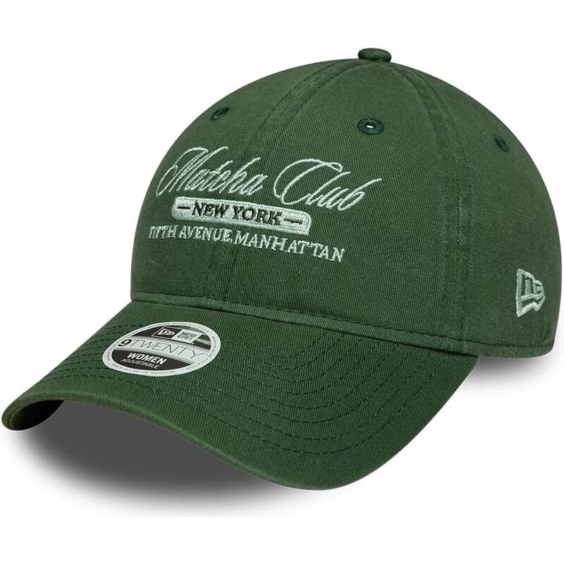 gorra-curva-verde-ajustable-para-mujer-9twenty-matcha-club-de-new-era