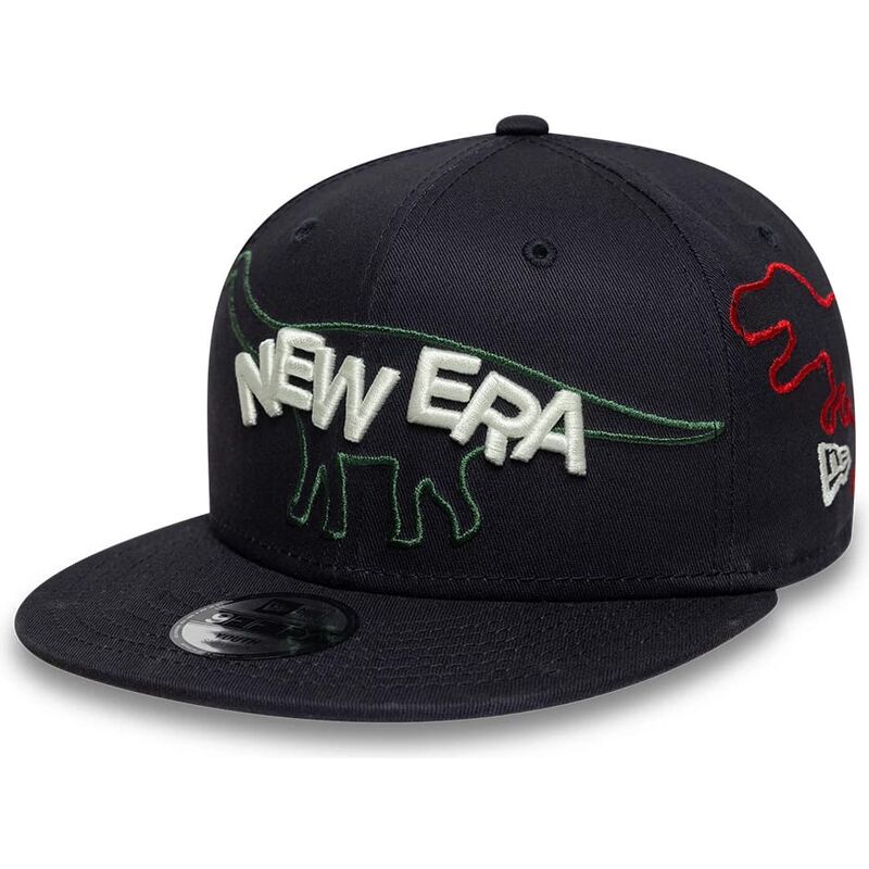 gorra-plana-azul-marino-snapback-para-nino-9fifty-dino-de-new-era