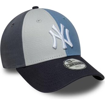 Gorra curva multicolor ajustable para niño 9FORTY Colourblock de New York Yankees MLB de New Era