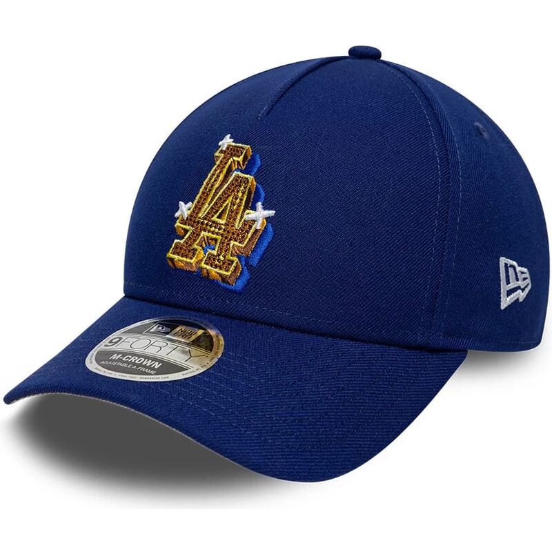 gorra-curva-azul-snapback-9forty-m-crown-a-frame-emblem-de-los-angeles-dodgers-mlb-de-new-era gorra-curva-azul-snapback-9forty-m-crown-a-frame-emblem-de-los-angeles-dodgers-mlb-de-new-era