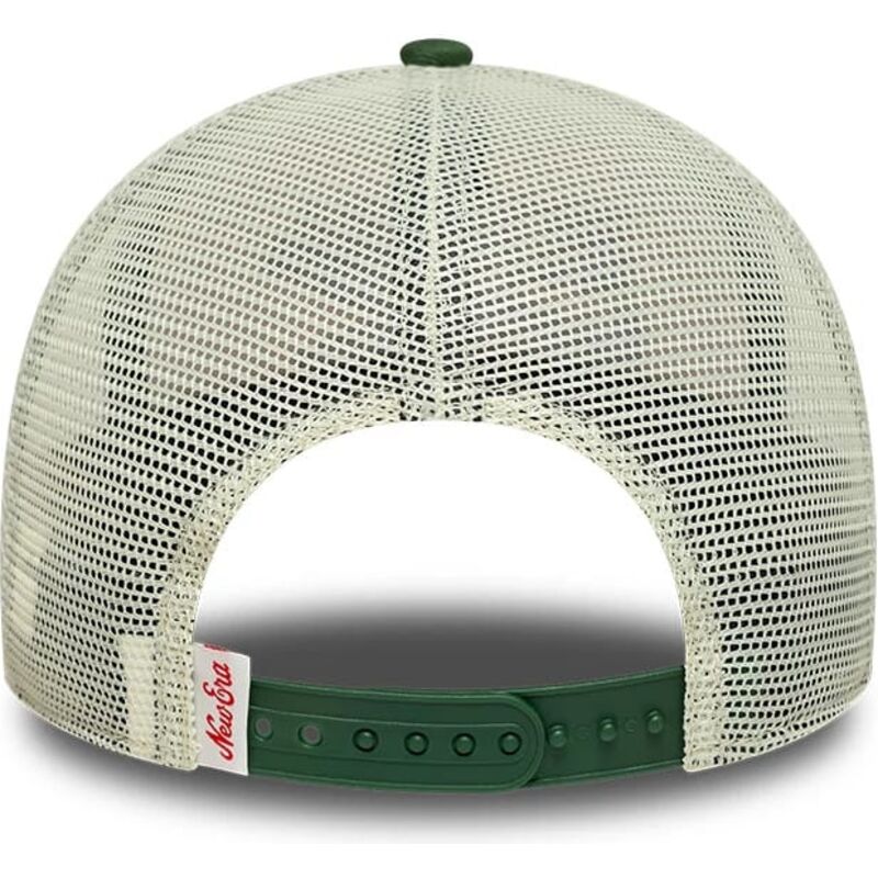 gorra-trucker-verde-y-beige-9forty-m-crown-a-frame-graphic-de-new-era gorra-trucker-verde-y-beige-9forty-m-crown-a-frame-graphic-de-new-era