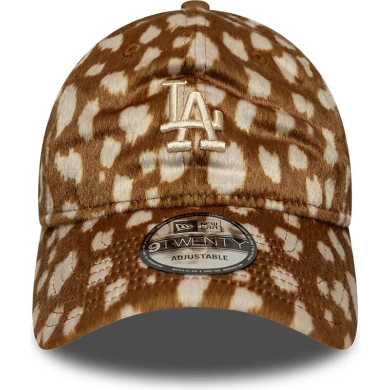 gorra-curva-marron-ajustable-9twenty-animal-print-de-los-angeles-dodgers-mlb-de-new-era gorra-curva-marron-ajustable-9twenty-animal-print-de-los-angeles-dodgers-mlb-de-new-era