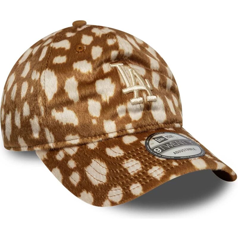 gorra-curva-marron-ajustable-9twenty-animal-print-de-los-angeles-dodgers-mlb-de-new-era gorra-curva-marron-ajustable-9twenty-animal-print-de-los-angeles-dodgers-mlb-de-new-era