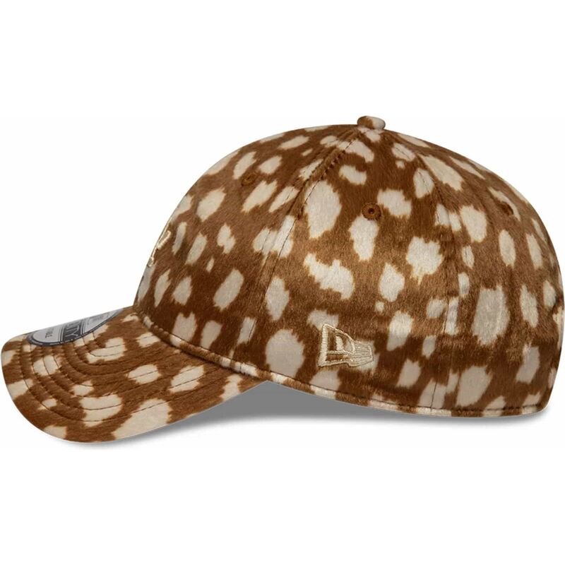 gorra-curva-marron-ajustable-9twenty-animal-print-de-los-angeles-dodgers-mlb-de-new-era gorra-curva-marron-ajustable-9twenty-animal-print-de-los-angeles-dodgers-mlb-de-new-era