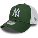 gorra-trucker-verde-y-blanca-a-frame-league-essential-de-new-york-yankees-mlb-de-new-era