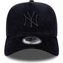 gorra-trucker-azul-marino-con-logo-azul-marino-a-frame-tonal-cord-de-new-york-yankees-mlb-de-new-era