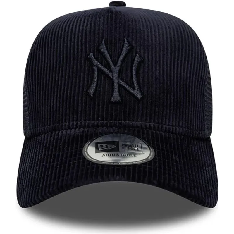 gorra-trucker-azul-marino-con-logo-azul-marino-a-frame-tonal-cord-de-new-york-yankees-mlb-de-new-era