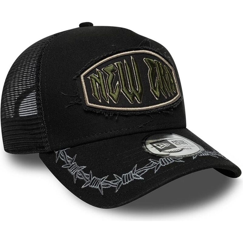 gorra-trucker-negra-e-frame-distressed-patch-de-new-era