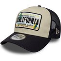 gorra-trucker-beige-y-azul-marino-a-frame-license-plate-de-california-de-new-era