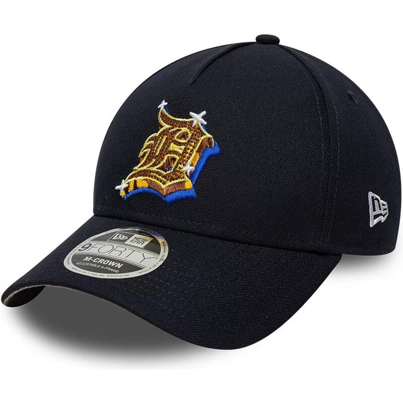 gorra-curva-azul-marino-snapback-9forty-m-crown-a-frame-emblem-de-detroit-tigers-mlb-de-new-era gorra-curva-azul-marino-snapback-9forty-m-crown-a-frame-emblem-de-detroit-tigers-mlb-de-new-era