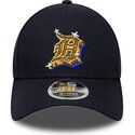 gorra-curva-azul-marino-snapback-9forty-m-crown-a-frame-emblem-de-detroit-tigers-mlb-de-new-era
