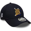 gorra-curva-azul-marino-snapback-9forty-m-crown-a-frame-emblem-de-detroit-tigers-mlb-de-new-era