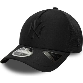 Gorra trucker negra con logo negro 9FORTY APEX Sporty de New York Yankees MLB de New Era
