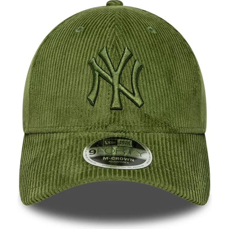 gorra-curva-verde-claro-ajustable-con-logo-verde-9forty-m-crown-cord-de-new-york-yankees-mlb-de-new-era