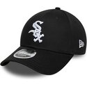 gorra-curva-negra-snapback-9forty-m-crown-side-script-de-chicago-white-sox-mlb-de-new-era
