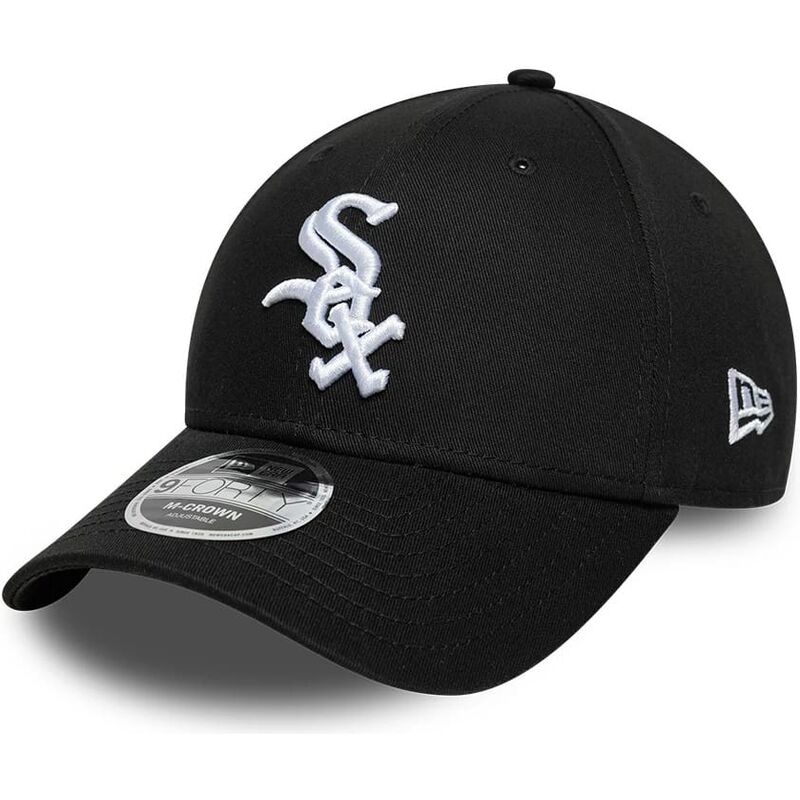 gorra-curva-negra-snapback-9forty-m-crown-side-script-de-chicago-white-sox-mlb-de-new-era