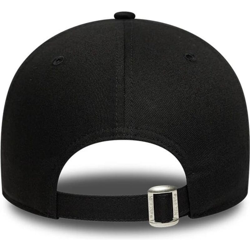 gorra-curva-negra-ajustable-9forty-metallic-outline-de-los-angeles-dodgers-mlb-de-new-era