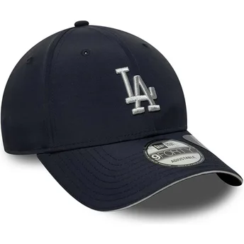 Gorra curva azul marino ajustable 9FORTY Recycled de Los Angeles Dodgers MLB de New Era
