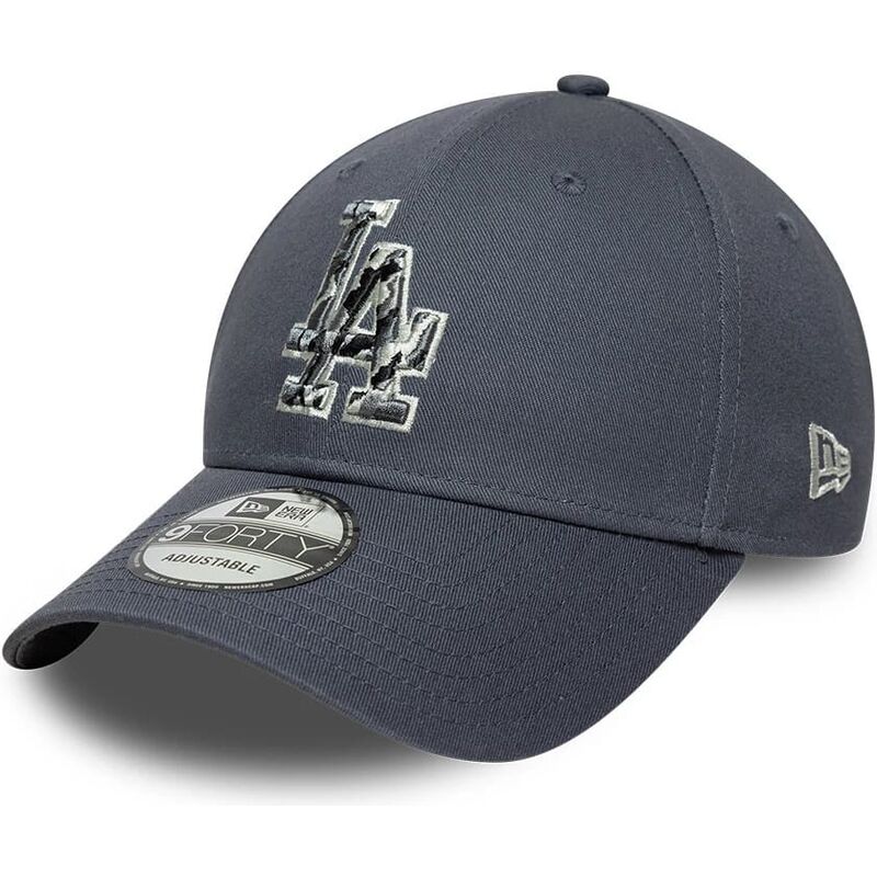 gorra-curva-gris-ajustable-9forty-outline-camo-de-los-angeles-dodgers-mlb-de-new-era gorra-curva-gris-ajustable-9forty-outline-camo-de-los-angeles-dodgers-mlb-de-new-era