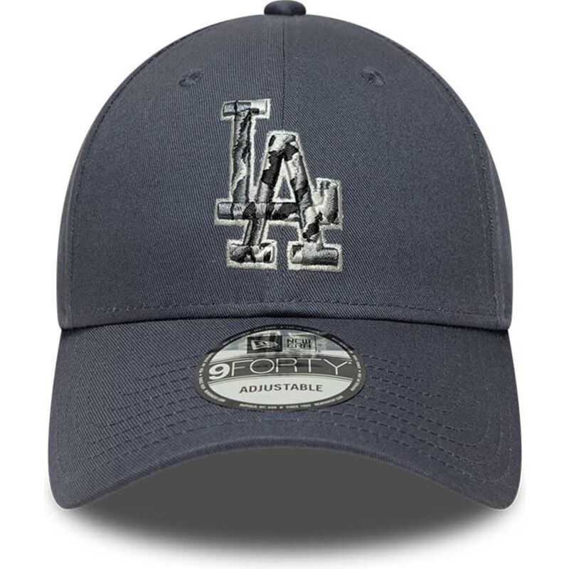gorra-curva-gris-ajustable-9forty-outline-camo-de-los-angeles-dodgers-mlb-de-new-era gorra-curva-gris-ajustable-9forty-outline-camo-de-los-angeles-dodgers-mlb-de-new-era