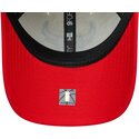 gorra-curva-beige-y-roja-ajustable-9forty-colour-block-de-chicago-bulls-nba-de-new-era