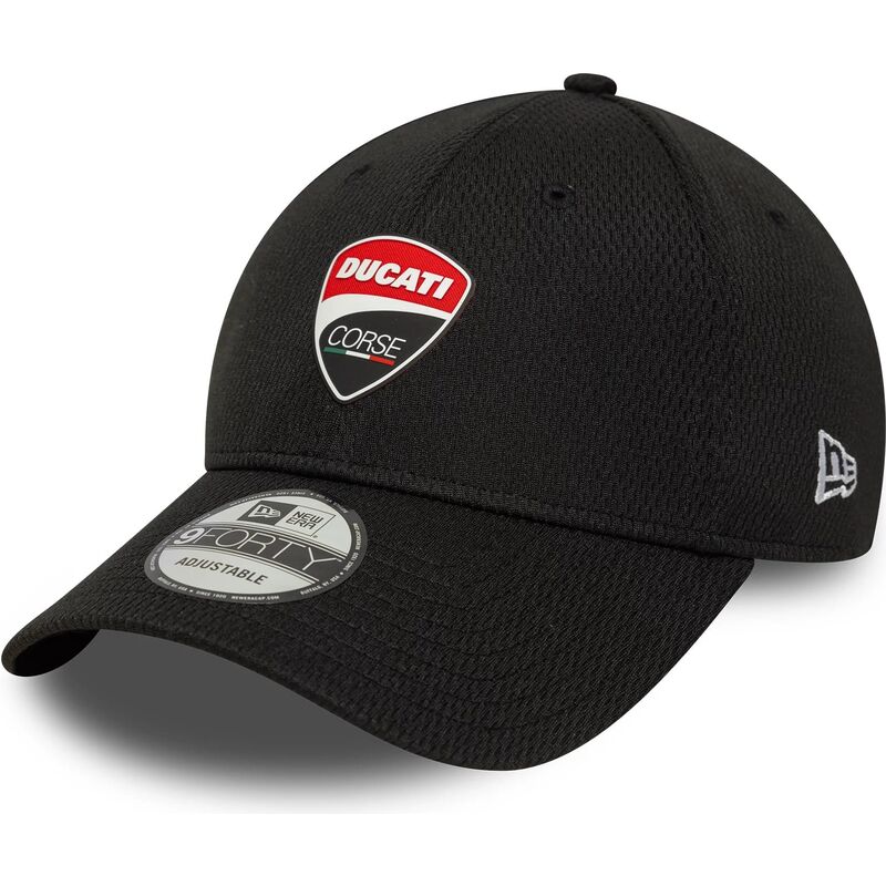 gorra-curva-negra-ajustable-9forty-dashmark-mesh-de-ducati-motor-motogp-de-new-era gorra-curva-negra-ajustable-9forty-dashmark-mesh-de-ducati-motor-motogp-de-new-era