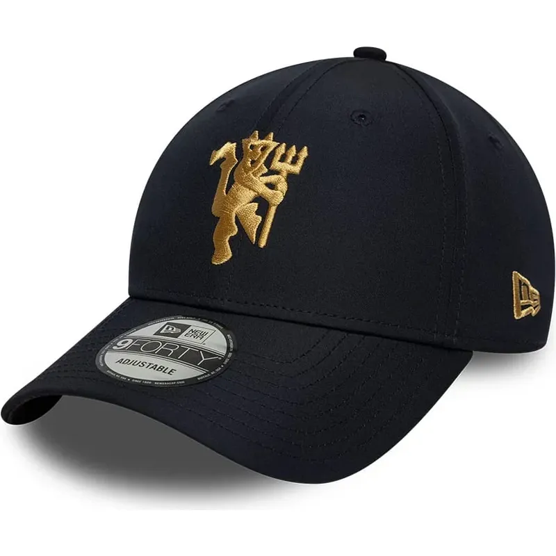 gorra-curva-azul-marino-ajustable-con-logo-dorado-9forty-de-manchester-city-football-club-premier-league-de-new-era gorra-curva-azul-marino-ajustable-con-logo-dorado-9forty-de-manchester-city-football-club-premier-league-de-new-era