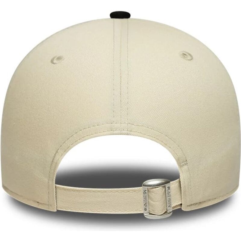 gorra-curva-beige-y-negra-ajustable-9forty-colour-block-de-las-vegas-raiders-nfl-de-new-era