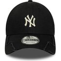 gorra-curva-negra-ajustable-9forty-stitched-de-new-york-yankees-mlb-de-new-era