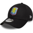 gorra-curva-negra-ajustable-9forty-core-de-aston-villa-football-club-premier-league-de-new-era