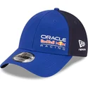 gorra-curva-azul-snapback-9forty-essential-de-red-bull-racing-formula-1-de-new-era