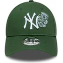 gorra-curva-verde-ajustable-9forty-food-icon-de-new-york-yankees-mlb-de-new-era