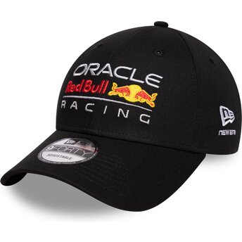 Gorra curva negra ajustable 9FORTY Core de Red Bull Racing Formula 1 de New Era