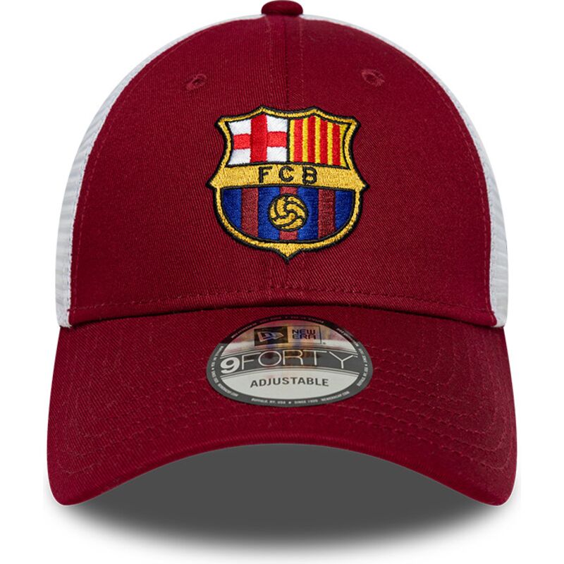 gorra-trucker-roja-y-blanca-ajustable-9forty-league-de-fc-barcelona-laliga-de-new-era gorra-trucker-roja-y-blanca-ajustable-9forty-league-de-fc-barcelona-laliga-de-new-era