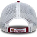gorra-trucker-roja-y-blanca-ajustable-9forty-league-de-fc-barcelona-laliga-de-new-era
