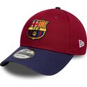 gorra-curva-roja-y-azul-marino-ajustable-9forty-contrast-de-fc-barcelona-laliga-de-new-era