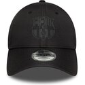 gorra-curva-negra-ajustable-con-logo-negro-9forty-ripstop-de-fc-barcelona-laliga-de-new-era
