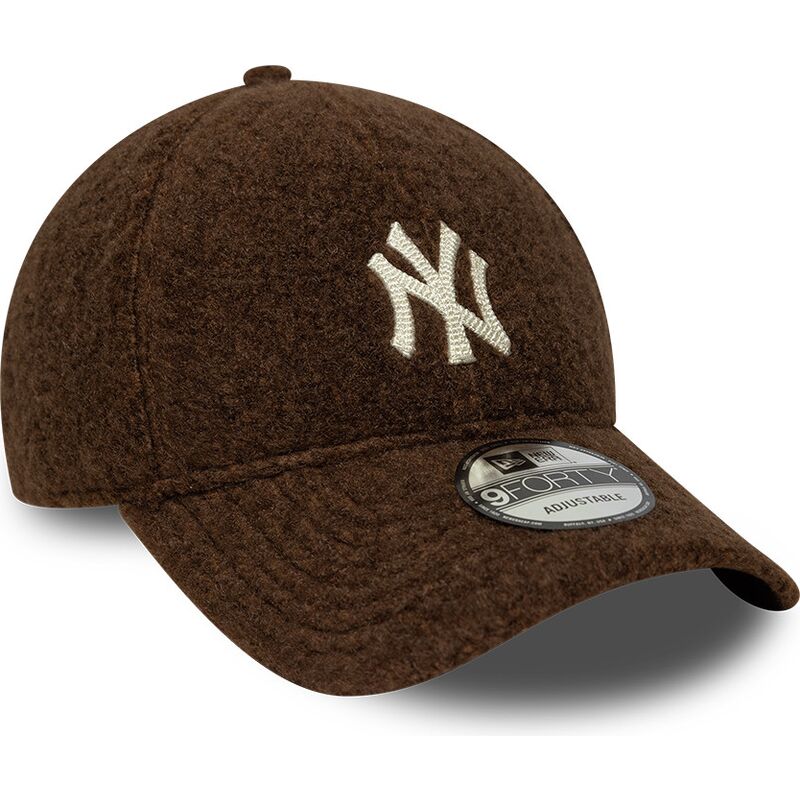 gorra-curva-marron-snapback-9forty-winter-borg-de-new-york-yankees-mlb-de-new-era