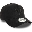 gorra-curva-negra-snapback-con-logo-negro-e-frame-faux-suede-de-new-york-yankees-mlb-de-new-era