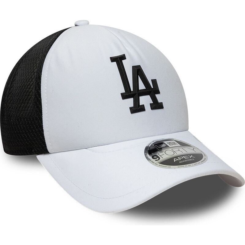 gorra-trucker-blanca-y-negra-9forty-apex-sporty-de-los-angeles-dodgers-mlb-de-new-era