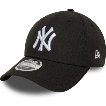 Gorra curva negra snapback 9FORTY M-Crown de New York Yankees MLB de New Era