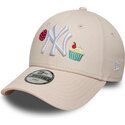 gorra-curva-rosa-ajustable-para-nino-9forty-food-icon-cupcake-de-new-york-yankees-mlb-de-new-era