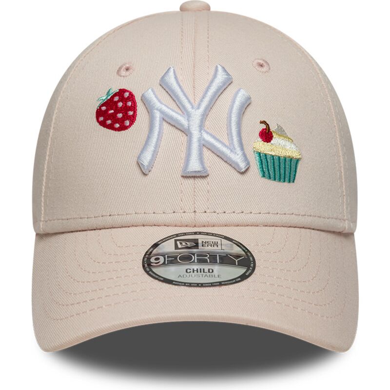 gorra-curva-rosa-ajustable-para-nino-9forty-food-icon-cupcake-de-new-york-yankees-mlb-de-new-era
